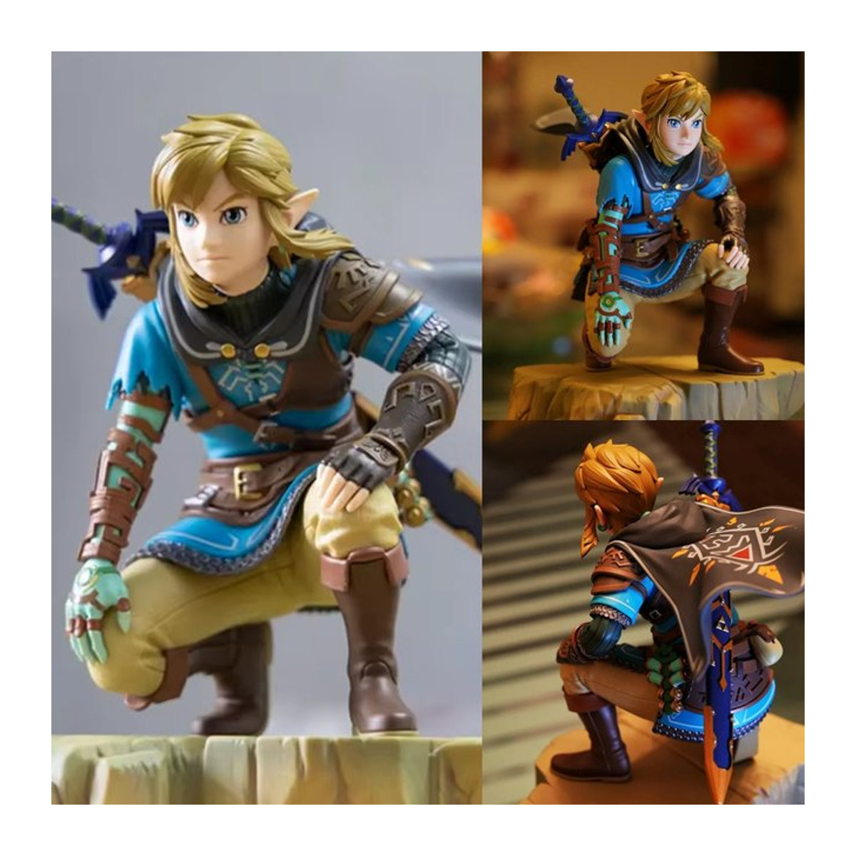 Bandai The Legend of Zelda Anime-Figur Link mit Schatzkiste, mehrfarbig, Höhe: 12 cm - Bild 1