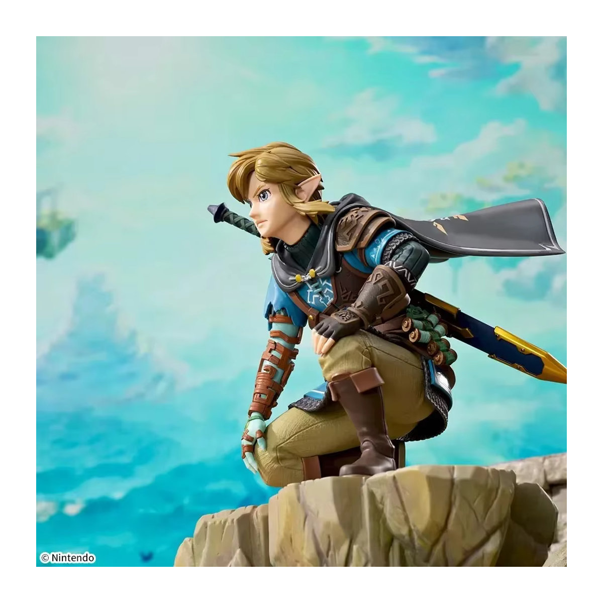 Bandai The Legend of Zelda Anime-Figur Link mit Schatzkiste, mehrfarbig, Höhe: 12 cm - Bild 6