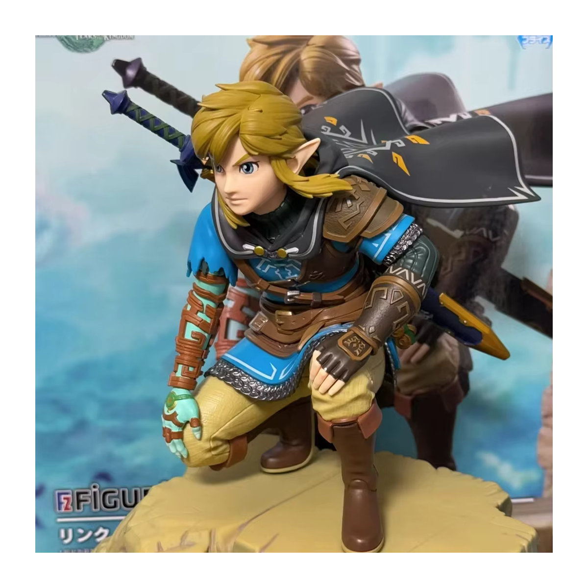 Bandai The Legend of Zelda Anime-Figur Link mit Schatzkiste und Monster in Mehrfarbig - Bild 3