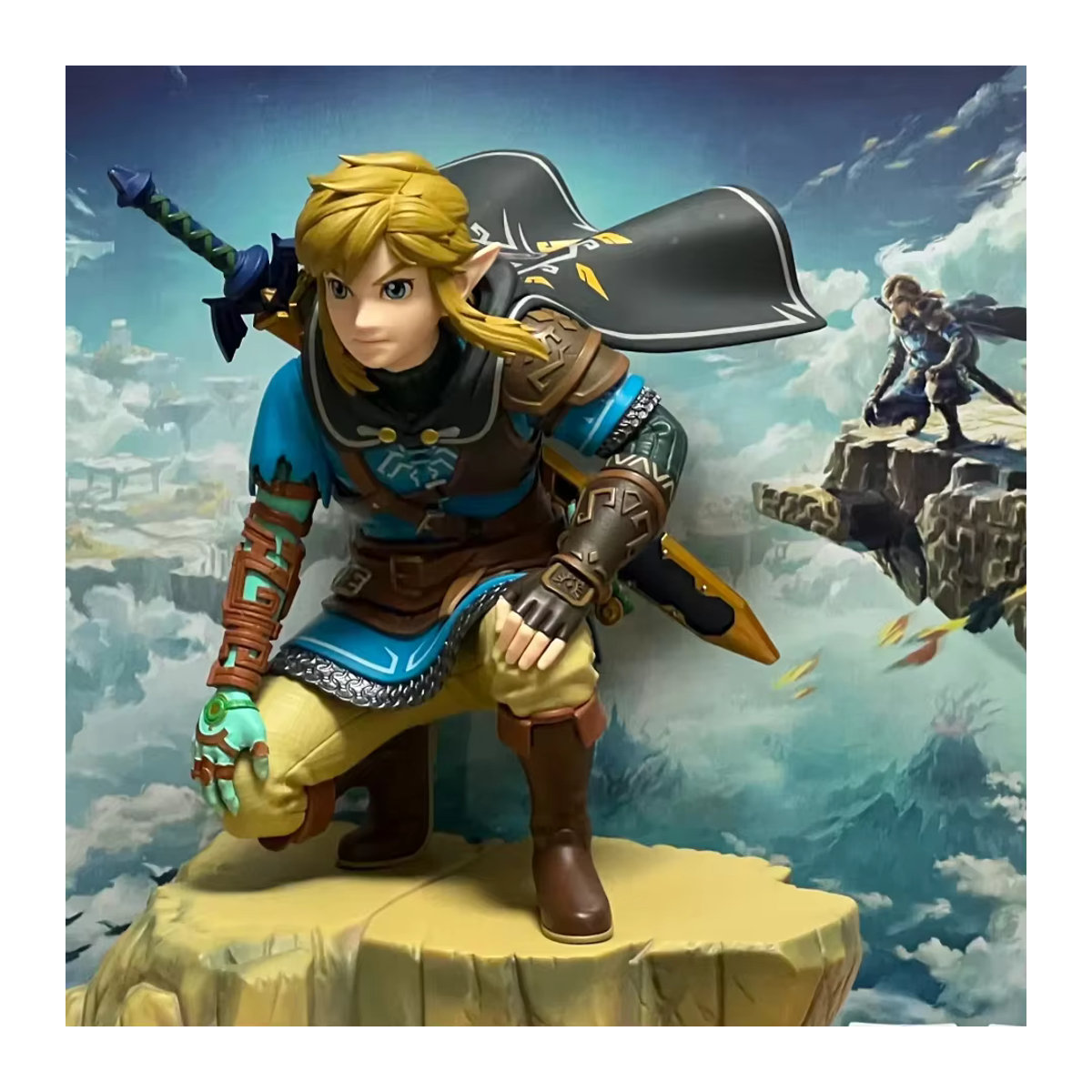 Bandai The Legend of Zelda Anime-Figur Link mit Schatzkiste und Monster in Mehrfarbig - Bild 4
