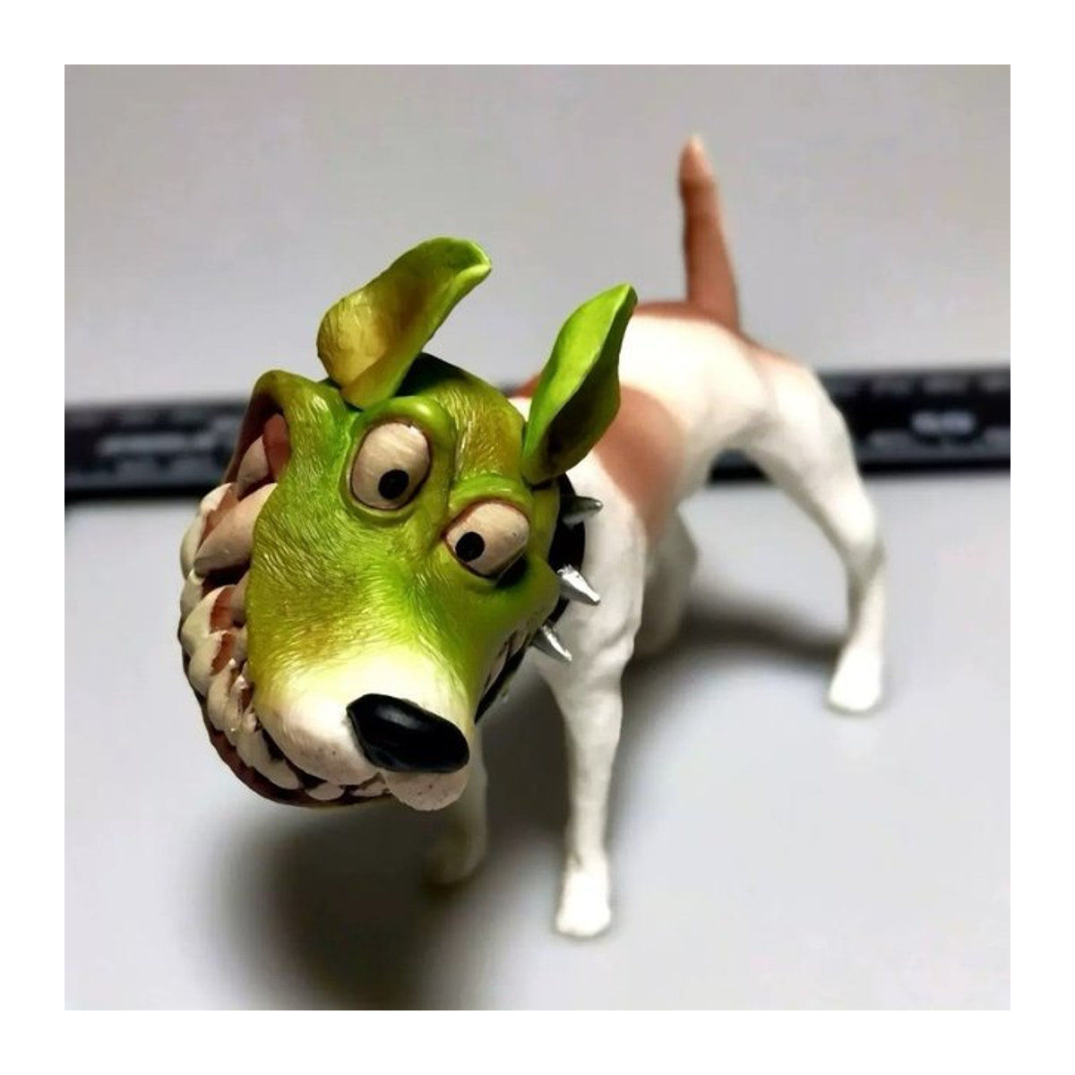 Bandai The Mask Hund Actionfigur Anime Statue mehrfarbig Höhe: 7 cm - Bild 1
