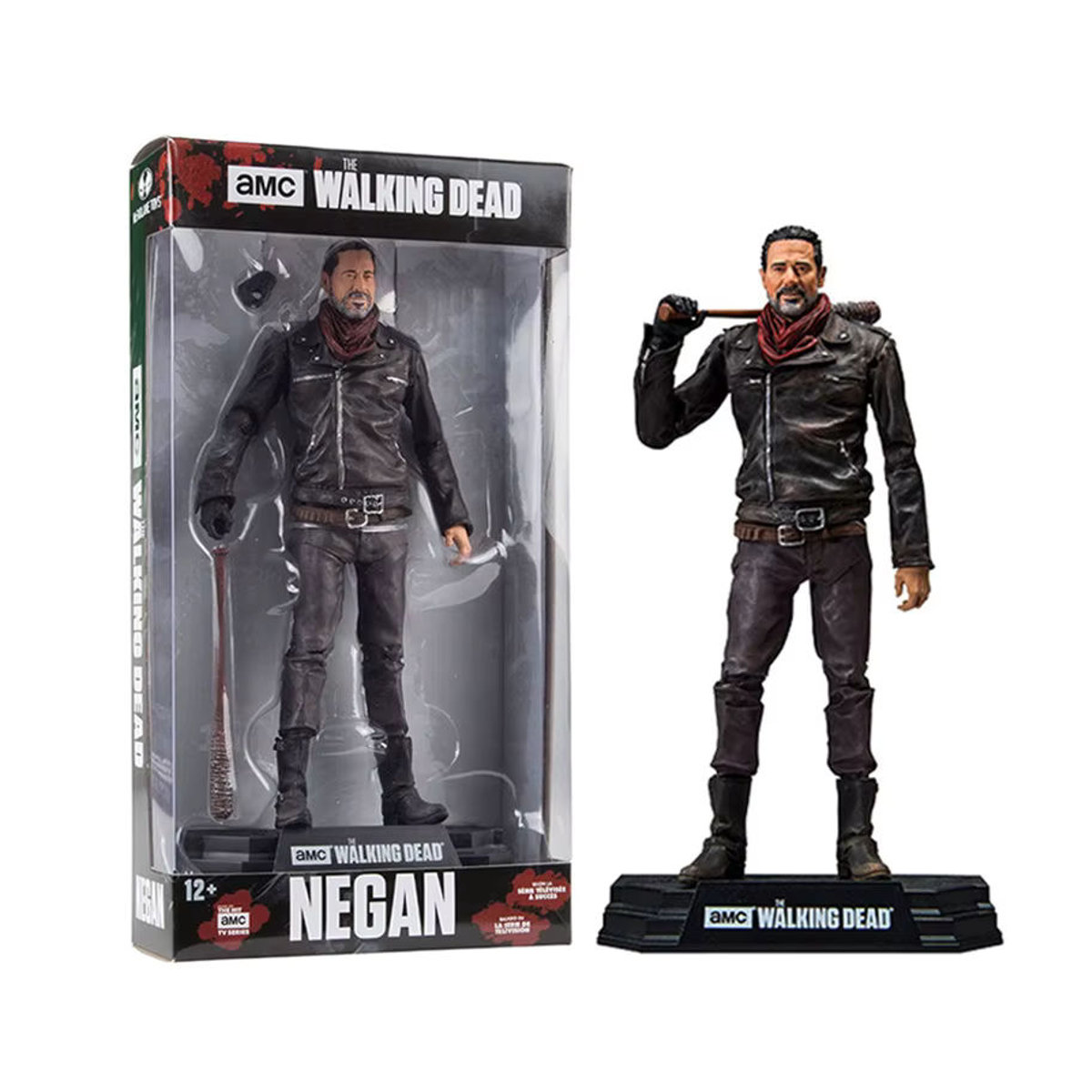Bandai The Walking Dead Actionfiguren Set mit Rick Grimes und Daryl Dixon sowie Negan, mehrfarbig, Höhe: 22 cm - Bild 2