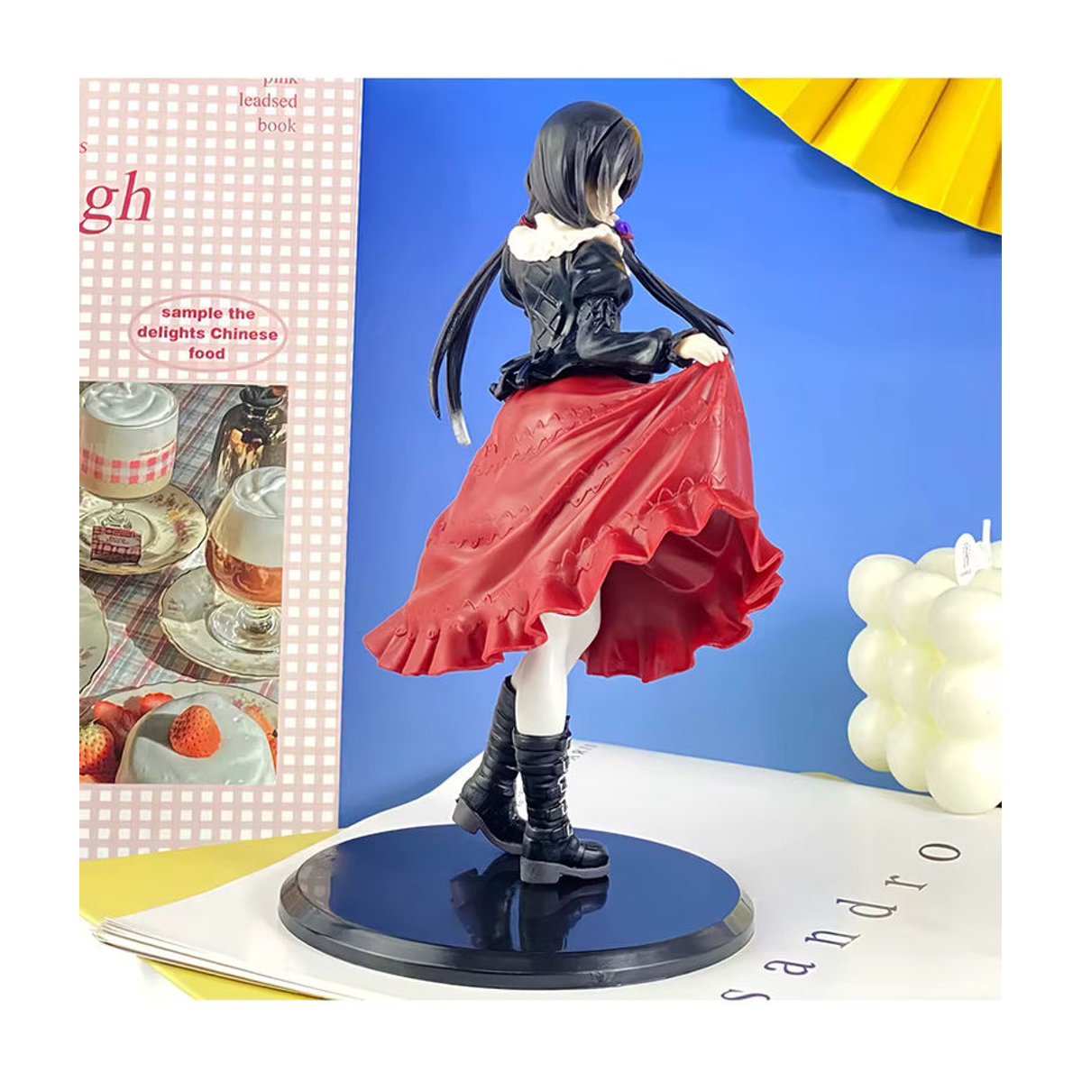 Bandai Tokisaki Kurumi Actionfigur aus Kunststoff in Rot, 18 cm Höhe - Bild 2