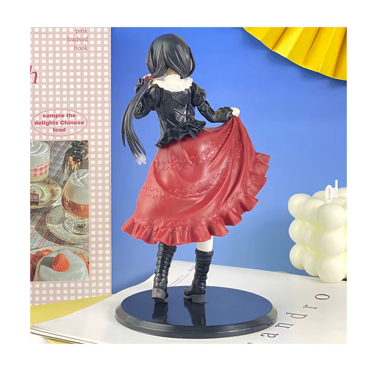 Bandai Tokisaki Kurumi Actionfigur aus Kunststoff in Rot, 18 cm Höhe - Bild 6
