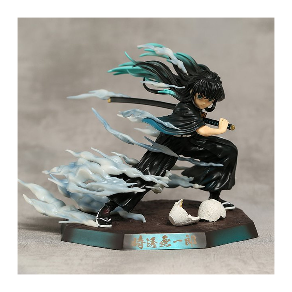Bandai Tokitou Muichirou GK Statue Figur aus Kunststoff in Schwarz - Bild 1