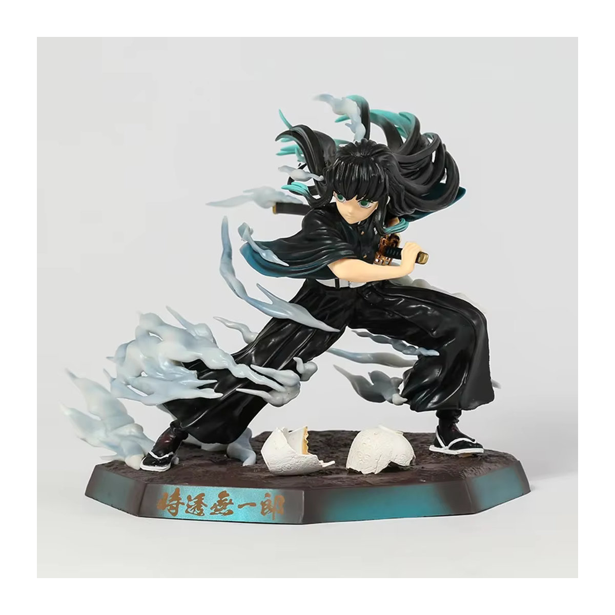 Bandai Tokitou Muichirou GK Statue Figur aus Kunststoff in Schwarz - Bild 4