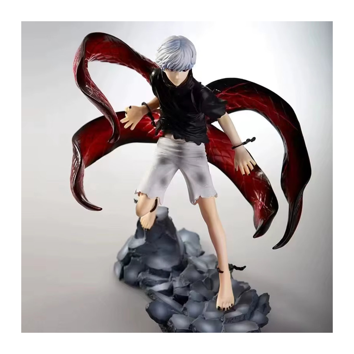 Bandai Tokyo Ghoul Kaneki Ken Animationsfigur mit veränderbarer Tausendfüßler Maske in Mehrfarbig - Bild 4