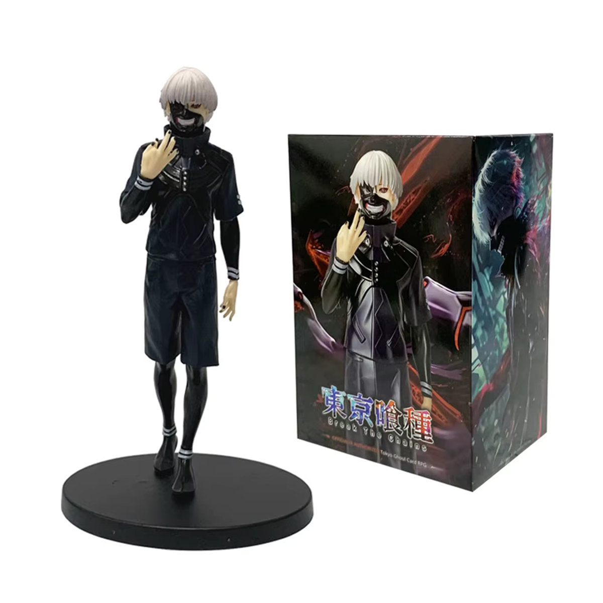 Bandai Tokyo Ghoul Ken Kaneki Actionfigur aus Kunststoff in Schwarz - Bild 3