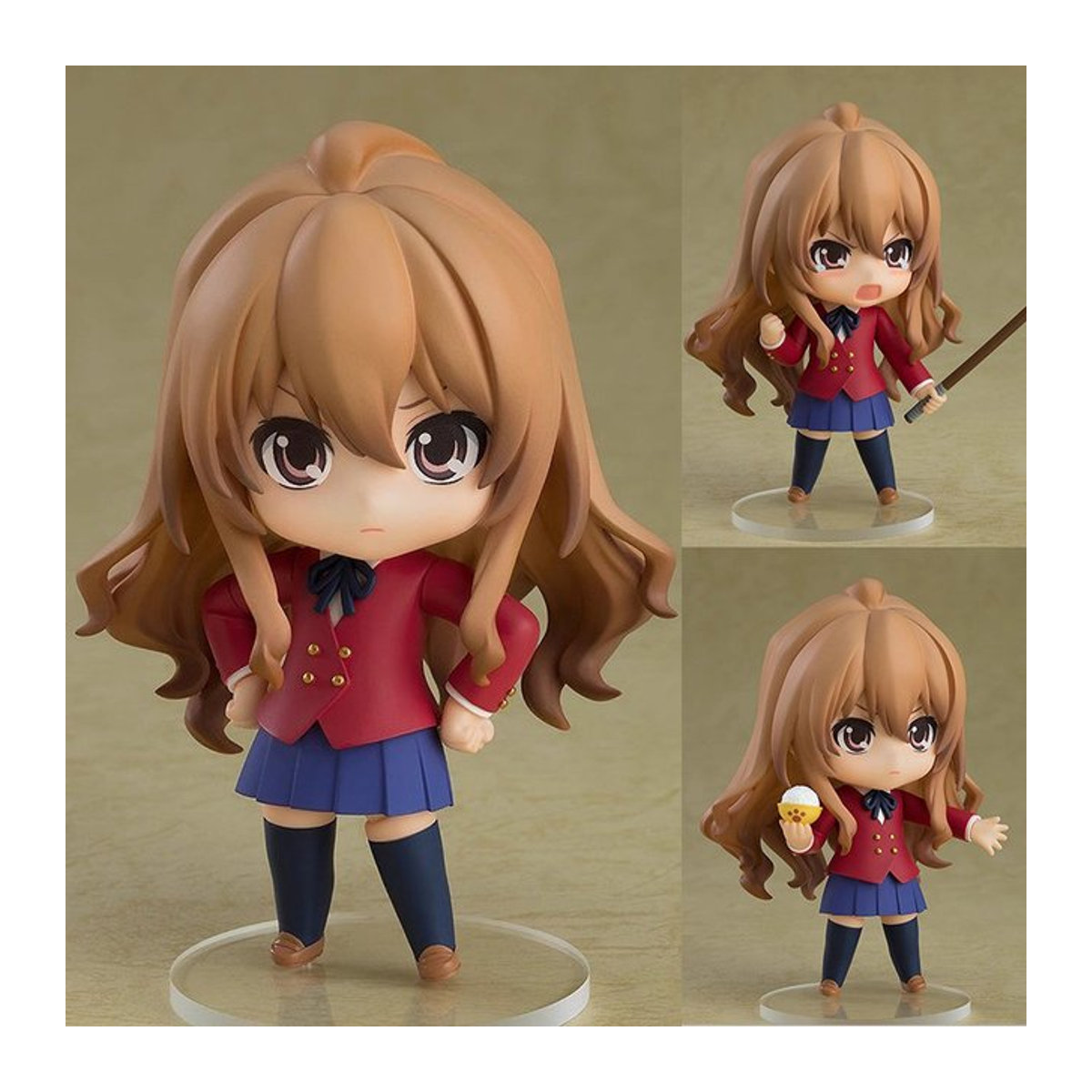 Bandai Toradora Aisaka Taiga Q-Version Nendoroid 2523 Actionfigur aus Kunststoff, mehrfarbig - Bild 1