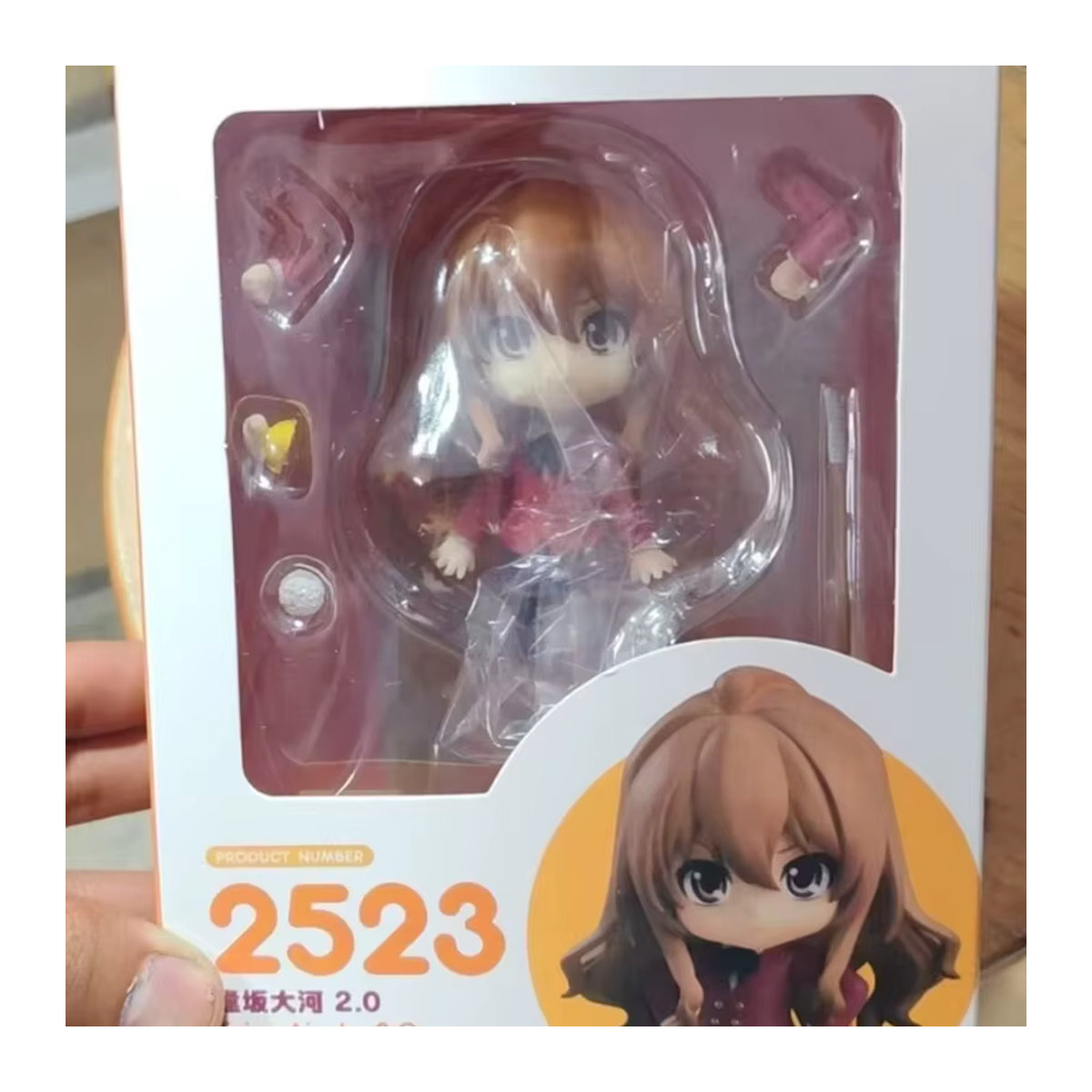 Bandai Toradora Aisaka Taiga Q-Version Nendoroid 2523 Actionfigur aus Kunststoff, mehrfarbig - Bild 3