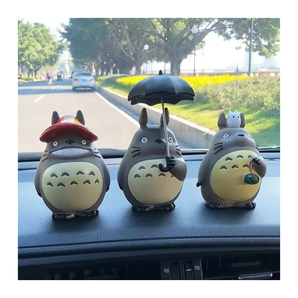 Bandai Totoro Anime Figuren Set 5-teilig mehrfarbig aus Kunststoff - Bild 5