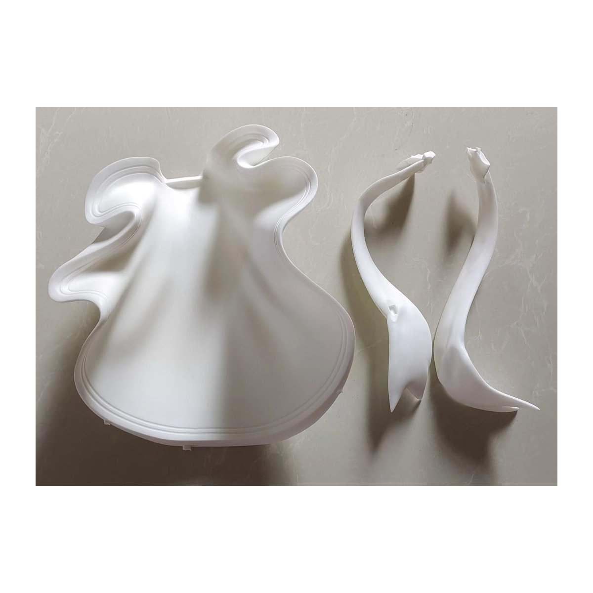 Bandai Tsukihime Arcueid Brunestud Anime Figur aus Kunstharz in Weiß und Mehrfarbig als DIY Modell zum Selberbauen - Bild 4