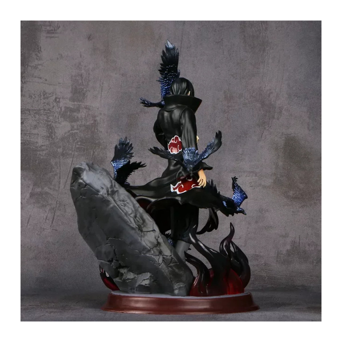 Bandai Uchiha Itachi Anime Actionfigur Premium Version in Schwarz, Höhe: 28 cm - Bild 1