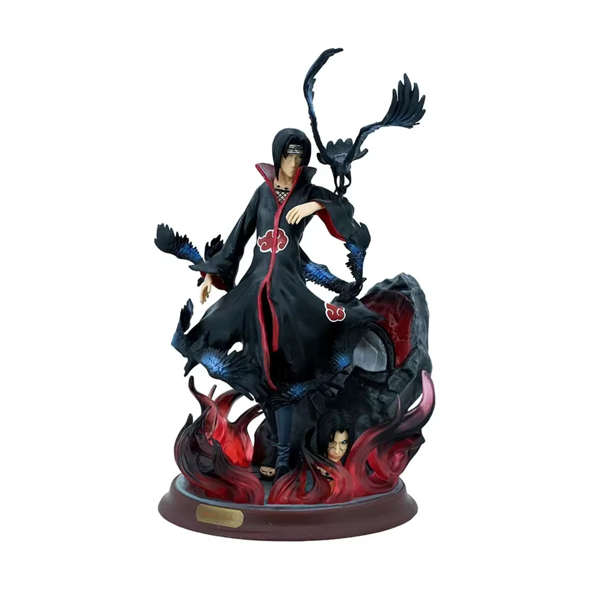 Bandai Uchiha Itachi Anime Actionfigur Premium Version in Schwarz, Höhe: 28 cm - Bild 2