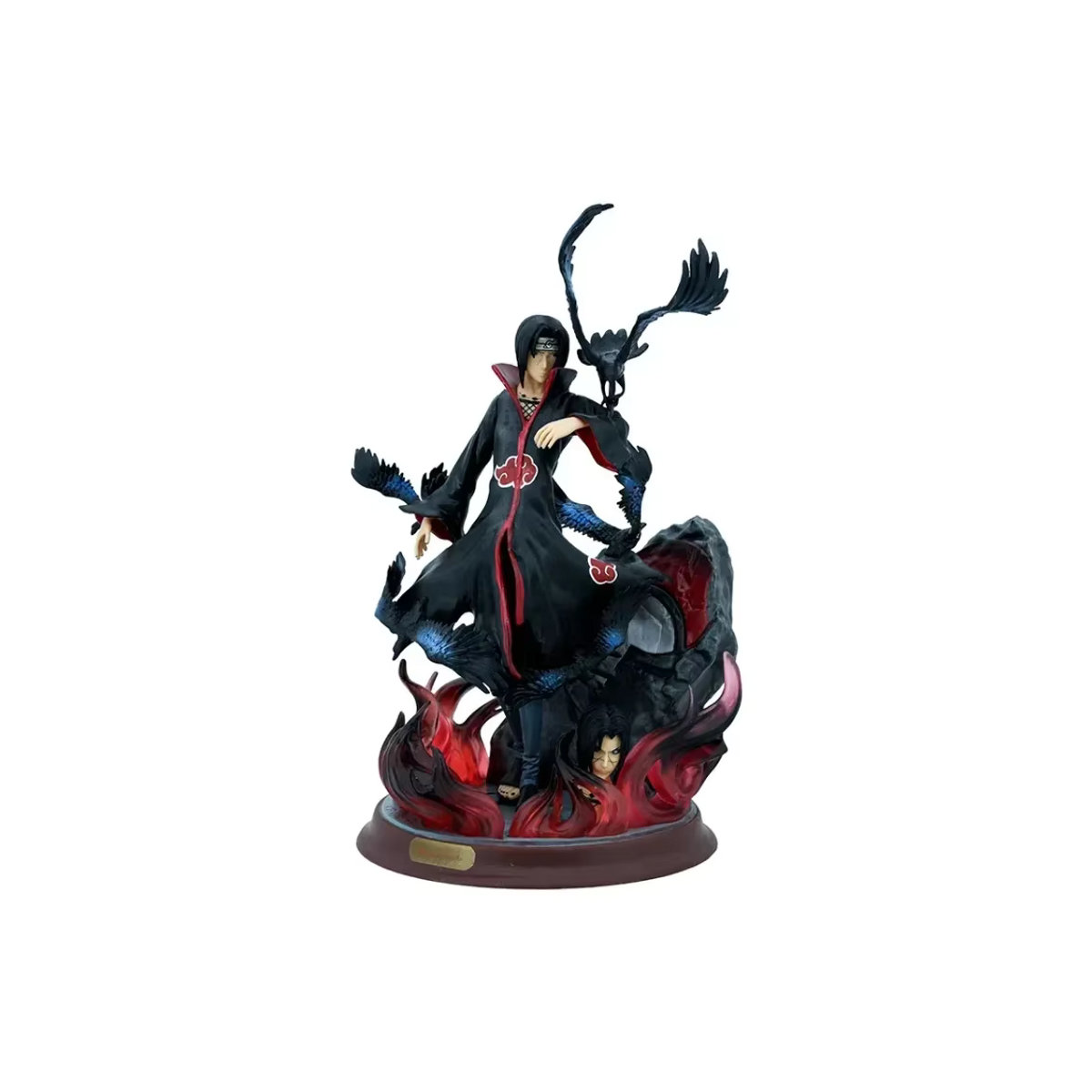 Bandai Uchiha Itachi Anime Actionfigur Premium Version in Schwarz, Höhe: 28 cm - Bild 3