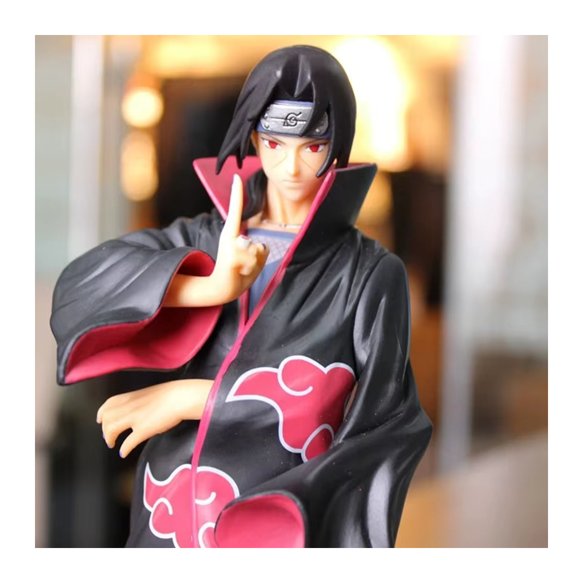 Bandai Uchiha Itachi Anime Figur aus Naruto Shippuden in Schwarz als Sammlerstück aus Kunststoff - Bild 5