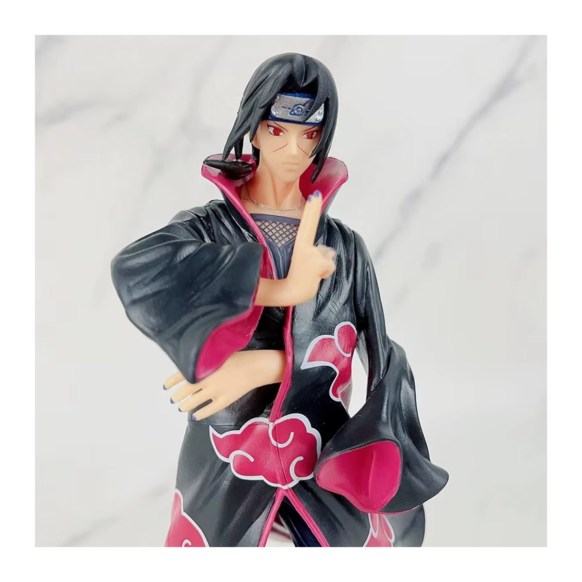 Bandai Uchiha Itachi Anime Figur aus Naruto Shippuden in Schwarz als Sammlerstück aus Kunststoff - Bild 6