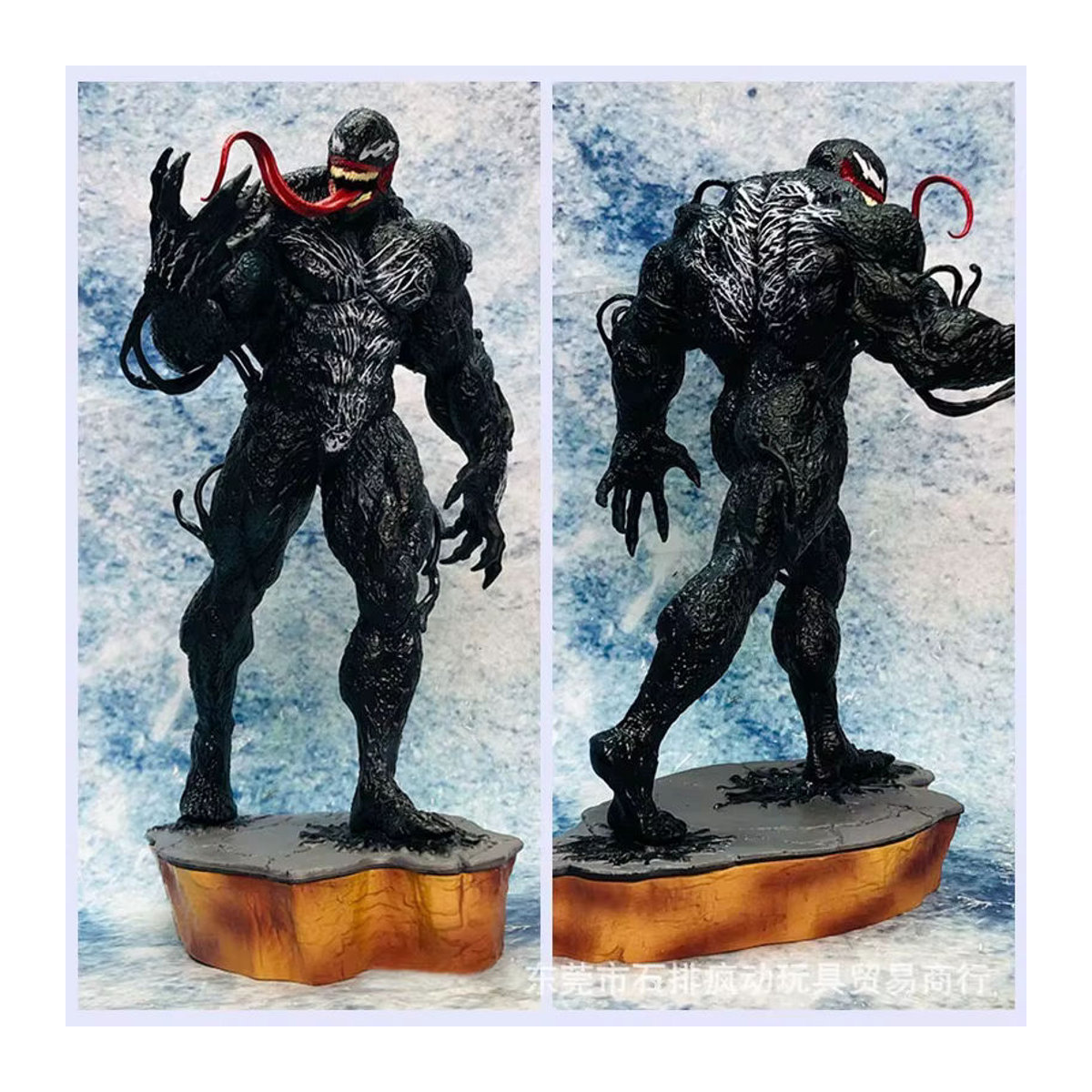 Bandai Venom Legends Serie Actionfigur aus Kunststoff in Schwarz als Sammlerstück und Dekoration - Bild 3