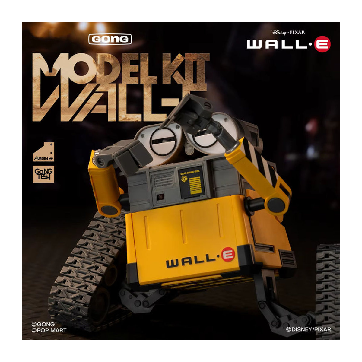 Bandai Wall-E Anime Action Figur aus PVC in Weiß und Gelb, 15 cm Höhe - Bild 4