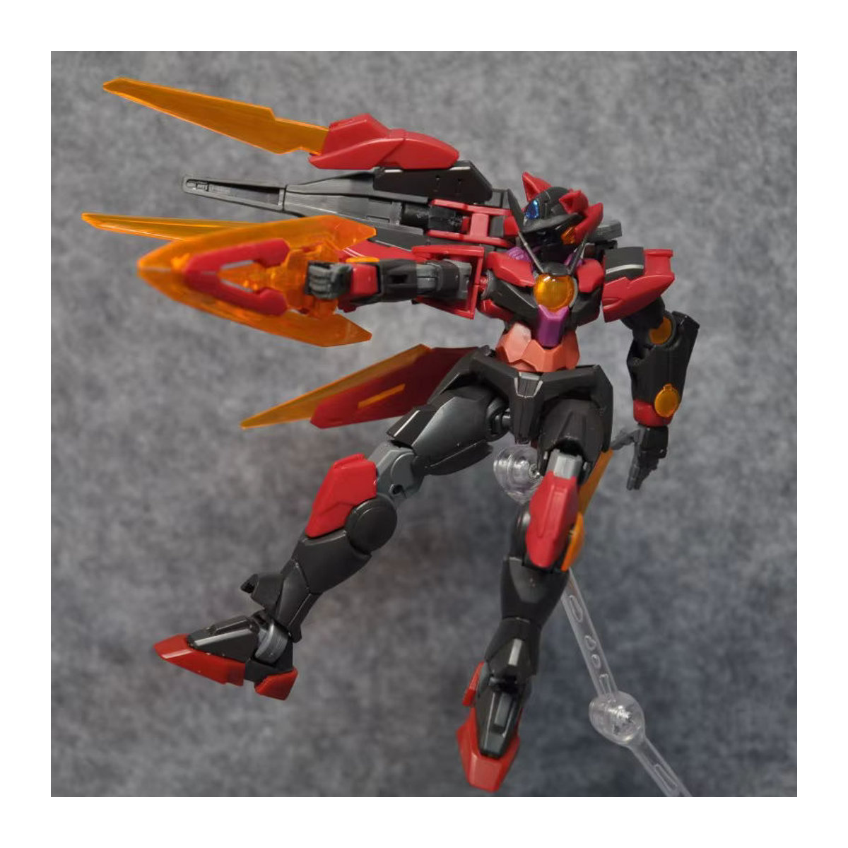 Bandai West Asia Quantum Type Desktop-Modell 1/144 aus Kunststoff, mehrfarbig und schwarz - Bild 2