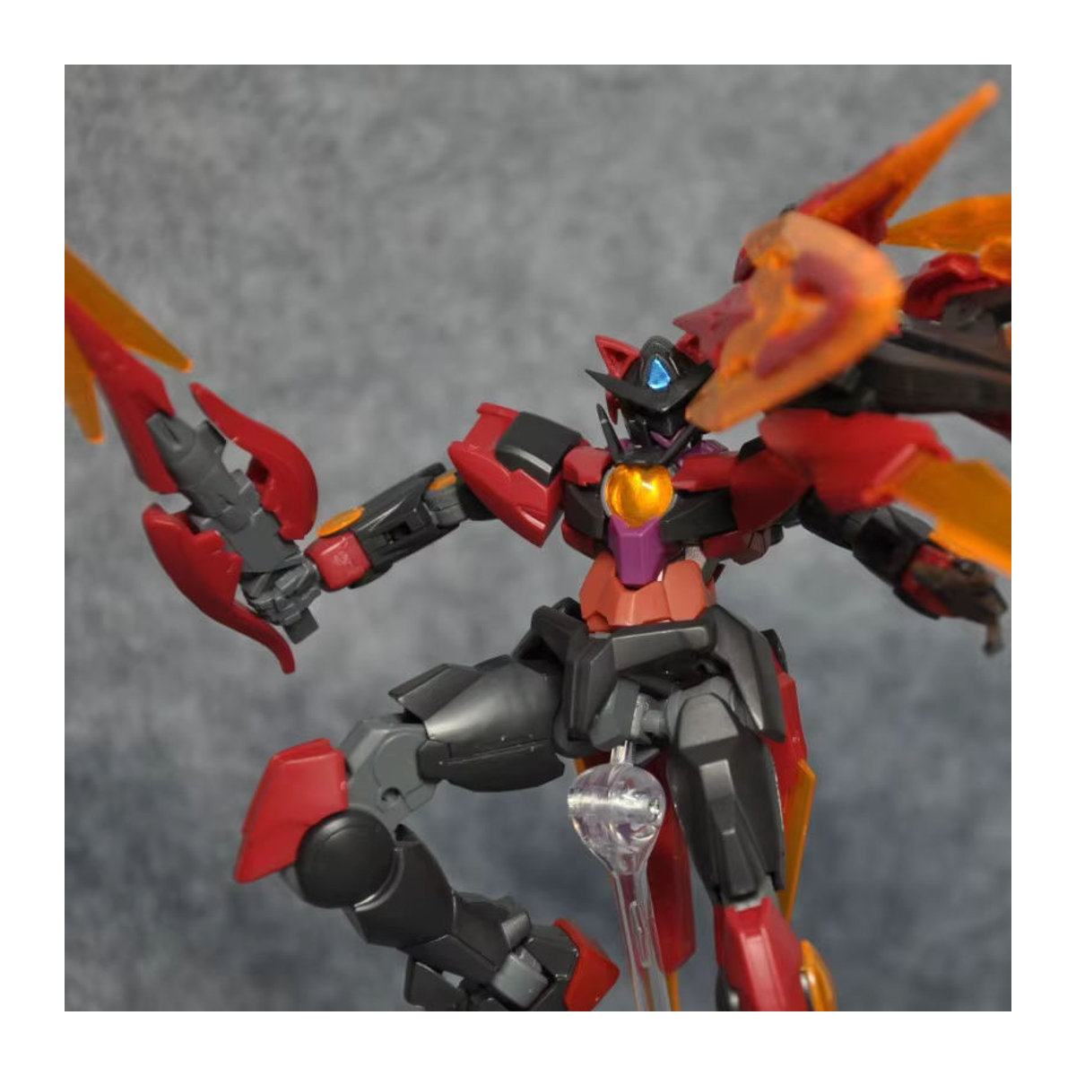 Bandai West Asia Quantum Type Desktop-Modell 1/144 aus Kunststoff, mehrfarbig und schwarz - Bild 3