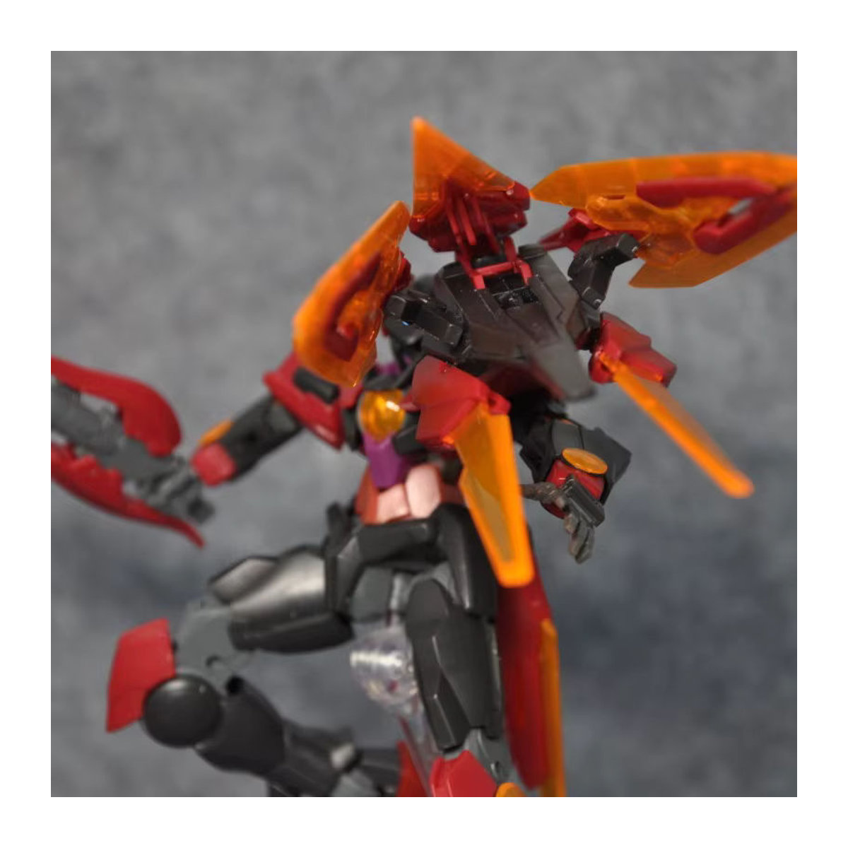 Bandai West Asia Quantum Type Desktop-Modell 1/144 aus Kunststoff, mehrfarbig und schwarz - Bild 4