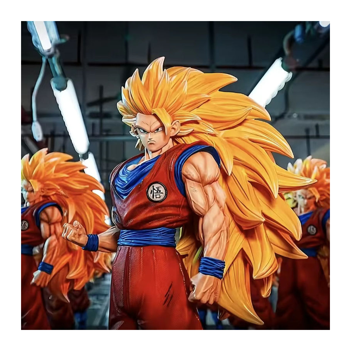 Bandai Wukong Cartoon Charakter Modell Statue aus Kunstharz, mehrfarbig, Höhe: 56 cm - Bild 2