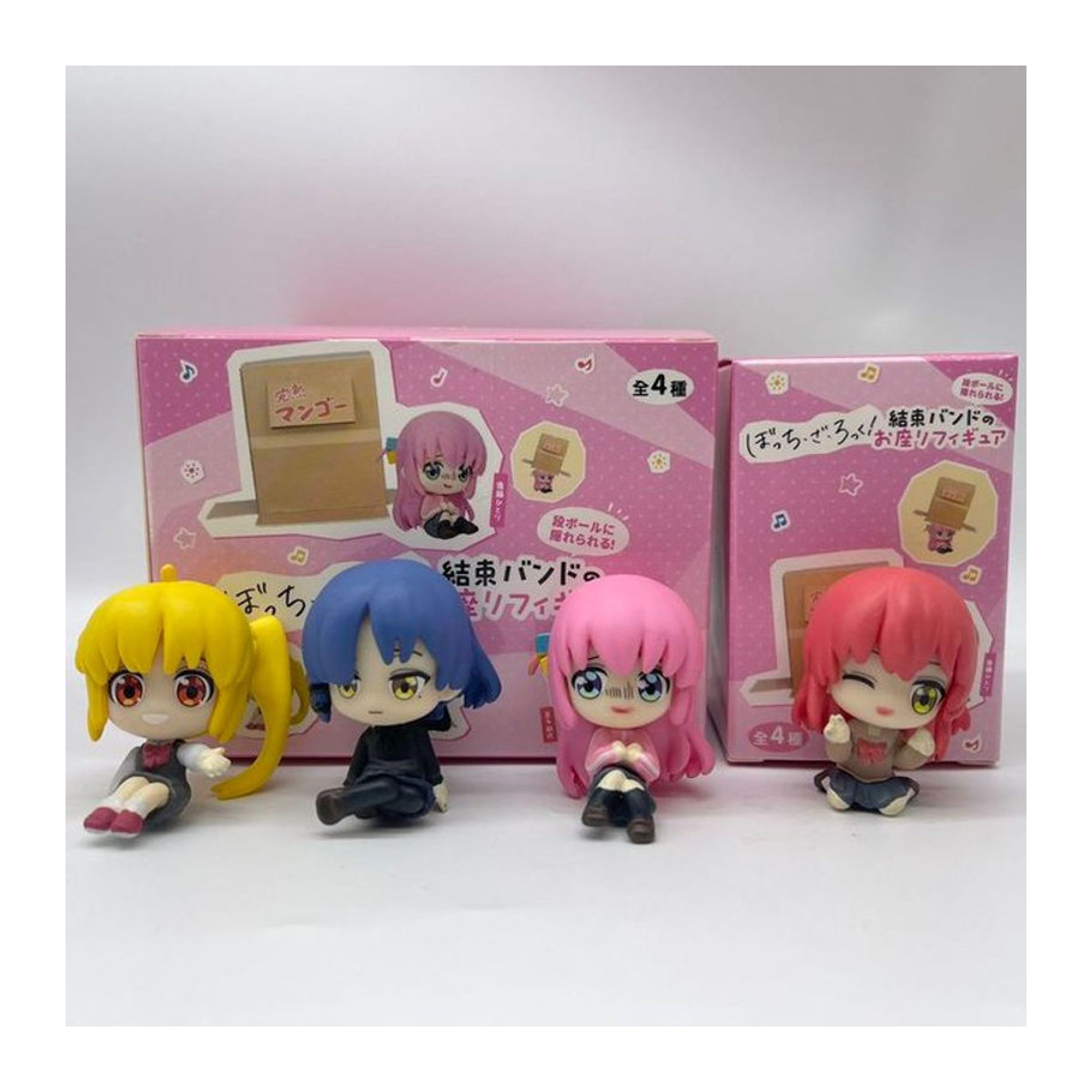 Banpresto Anime Lonely Rock Hidden Dolls Blind Boxen Mehrfarbig aus Kunststoff als Desktop-Dekoration - Bild 1
