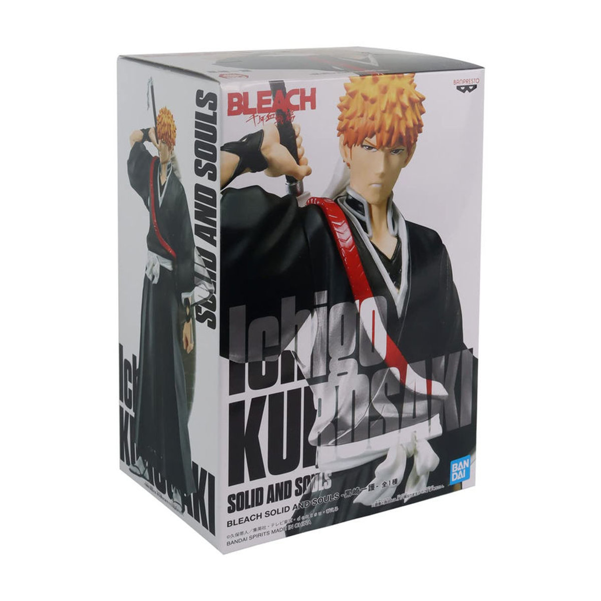 Banpresto BLEACH SOLID AND SOULS Ichigo Kurosaki Figur in Schwarz - Bild 5
