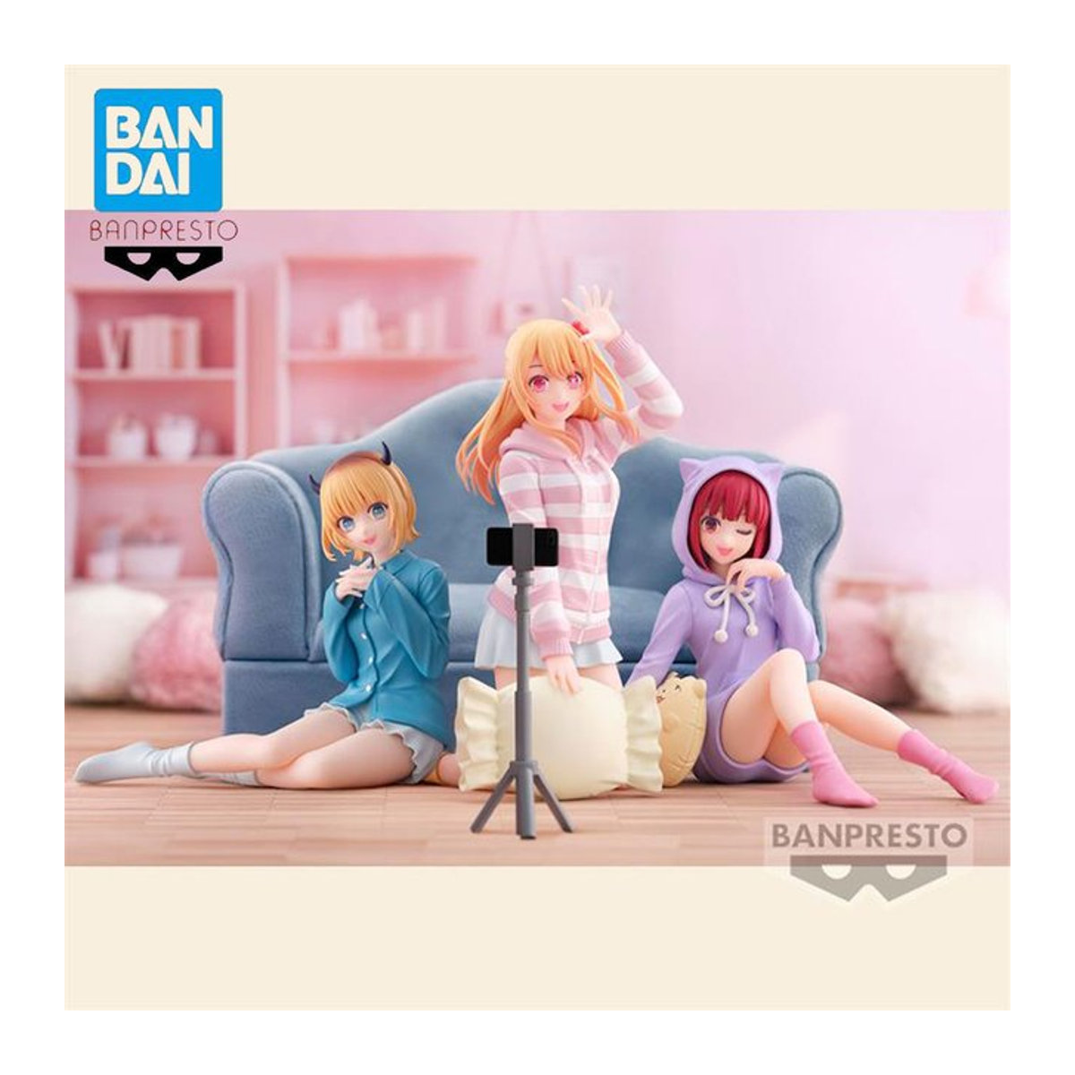 Banpresto Break Time MEM Oshi no Ko Anime Figur Arima Kana und Hoshino Ruby in mehrfarbiger Ausführung - Bild 1