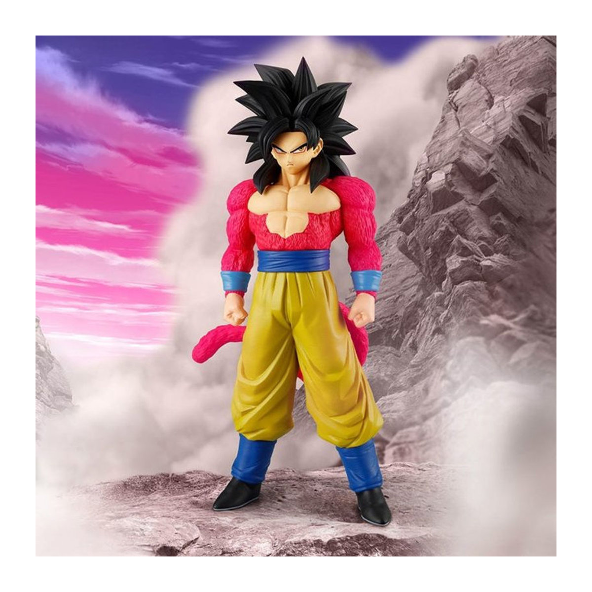 Banpresto Dragon Ball Son Goku Super Saiyan 4 Figur Solid Edge Works - THE TUESDAY - mehrfarbig, Höhe: 21 cm - Bild 1