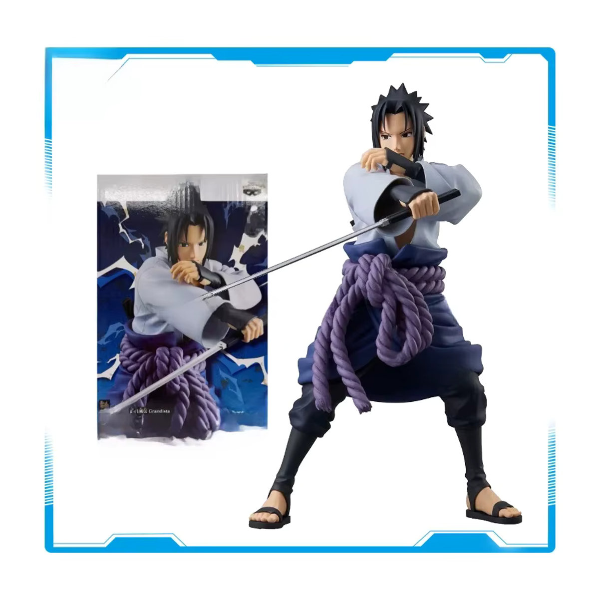 Banpresto Grandista Uchiha Sasuke Anime Figur aus Naruto Shippuden, mehrfarbig - Bild 7
