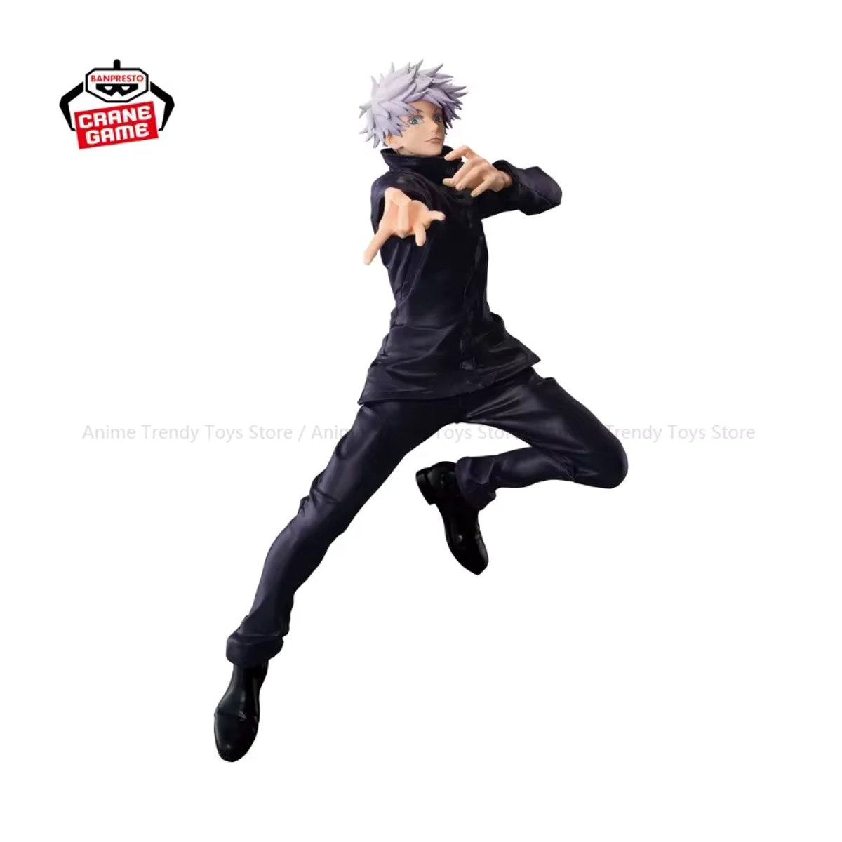 BANPRESTO Jujutsu Kaisen MAXIMATIC Satoru Gojo Anime Figur in Schwarz aus Kunststoff - Bild 3