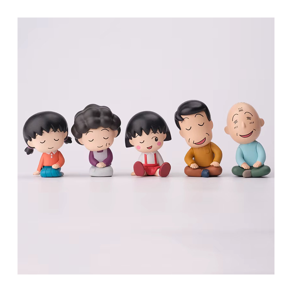 Banpresto Maruko-Familie Blindbox Niedliche Desktop-Ornament-Puppe Mehrfarbig - Bild 2