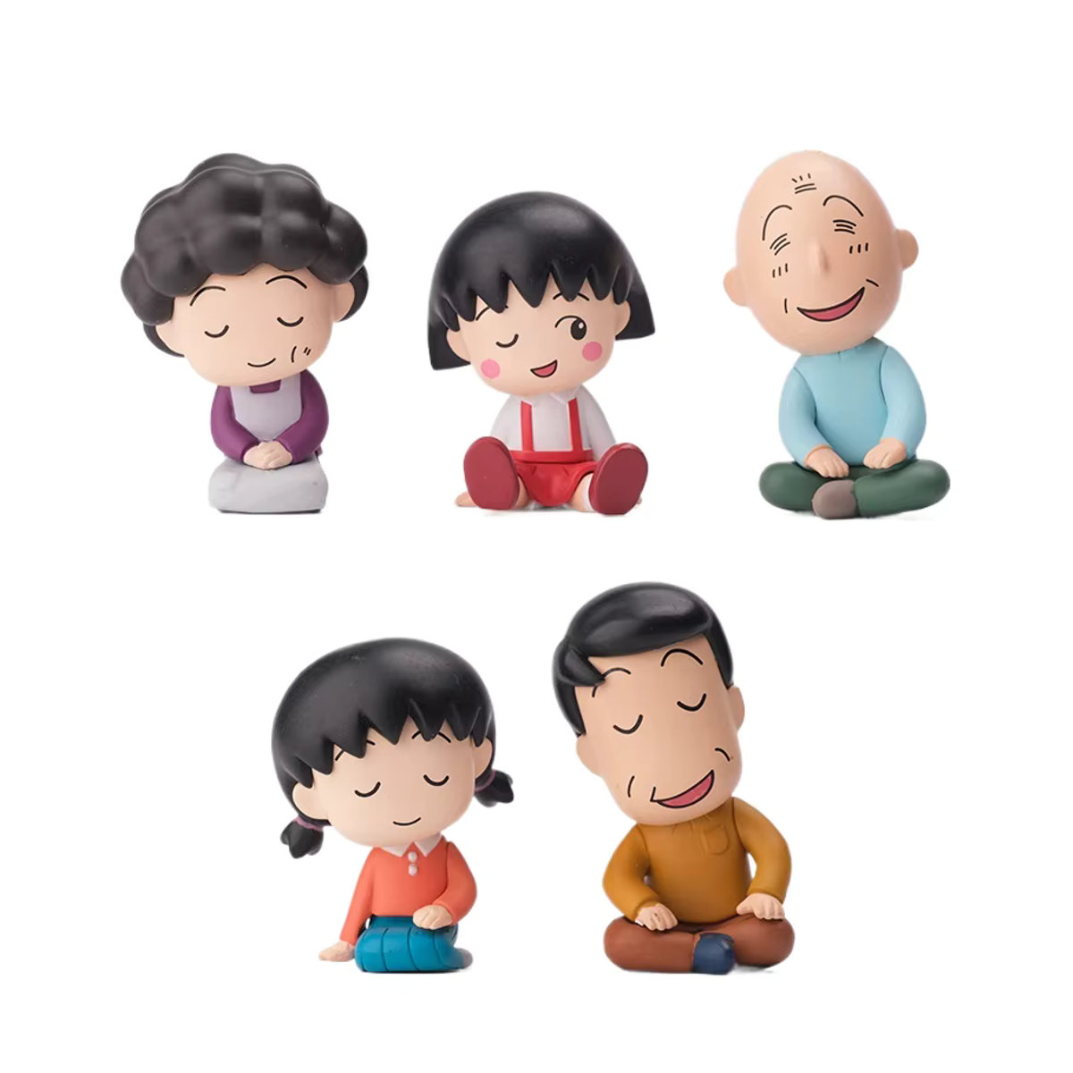 Banpresto Maruko-Familie Blindbox Niedliche Desktop-Ornament-Puppe Mehrfarbig - Bild 4