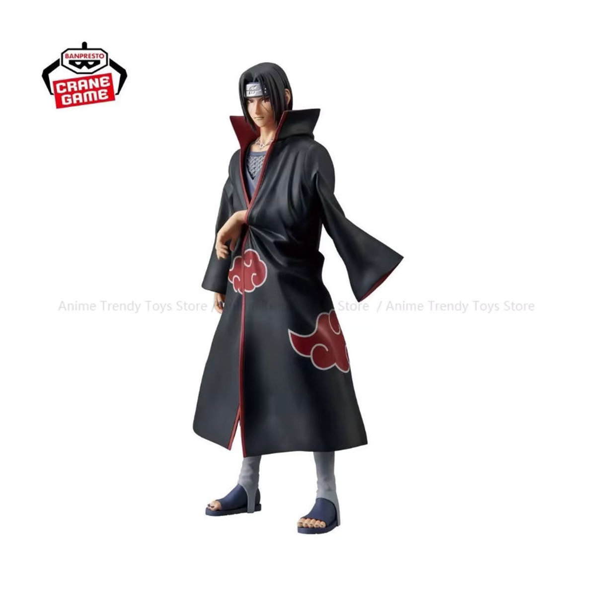 Banpresto Naruto Grandista Uchiha Itachi PVC Action Figure Anime Modell Spielzeug in Schwarz - Bild 3