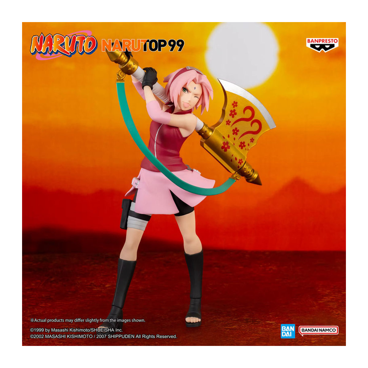 Banpresto Naruto Haruno Sakura Anime Figur in Mehrfarbig - Bild 4
