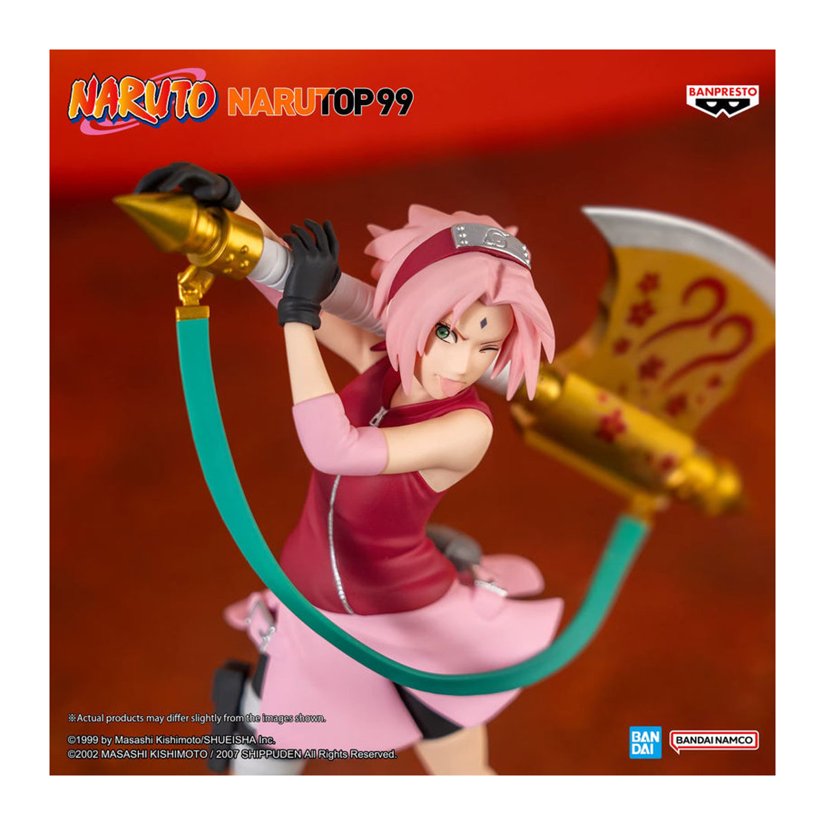 Banpresto Naruto Haruno Sakura Anime Figur in Mehrfarbig - Bild 5
