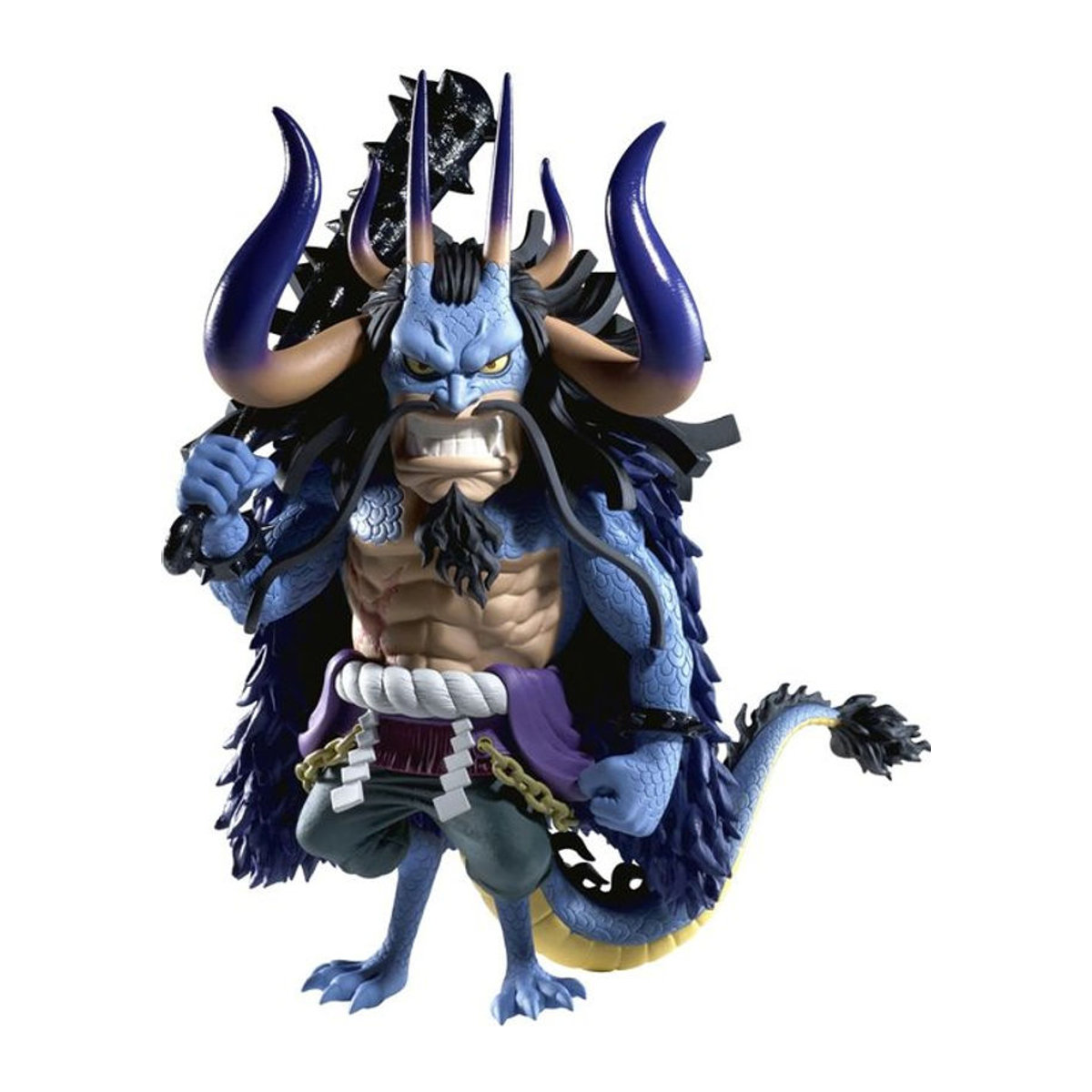 Banpresto One Piece Kaido Mega World Sammelfigur, mehrfarbig, Höhe: 13 cm - Bild 1