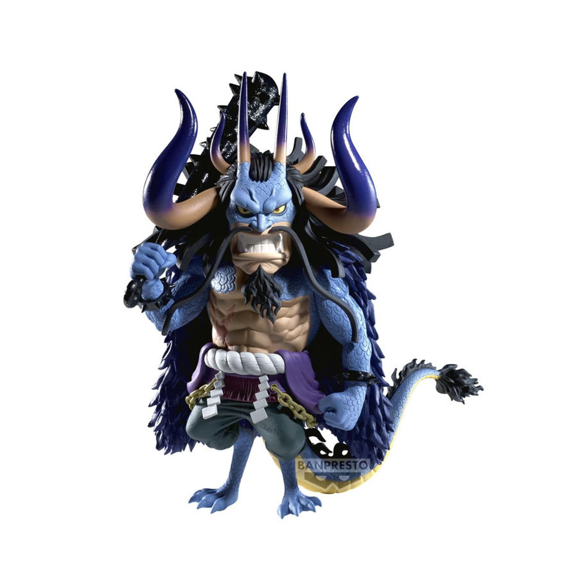 Banpresto One Piece Kaido Mega World Sammelfigur, mehrfarbig, Höhe: 13 cm - Bild 4