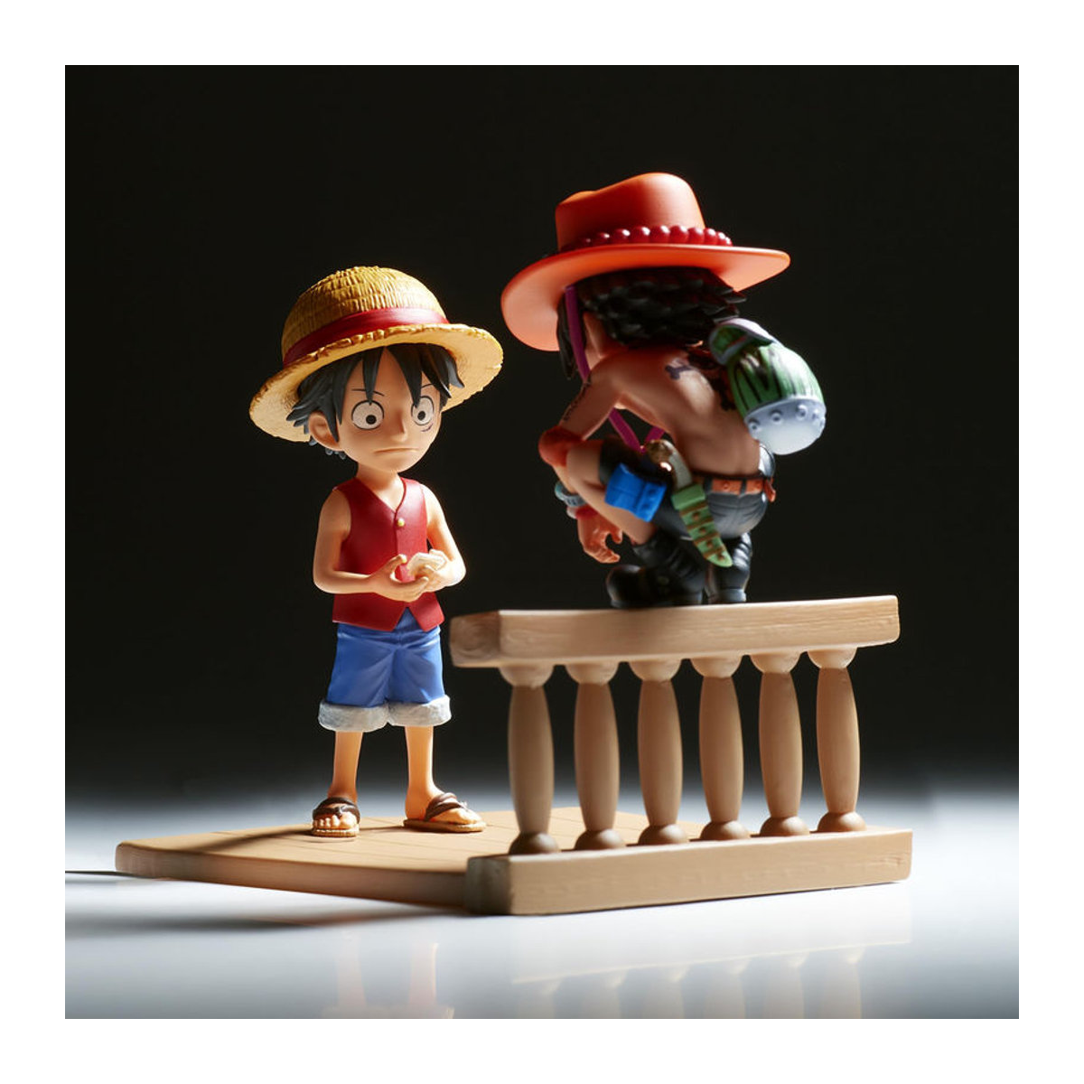 Banpresto One Piece Log Story Monkey D. Luffy und Portgas D. Ace Sammlerfigur mehrfarbig aus Kunststoff - Bild 5