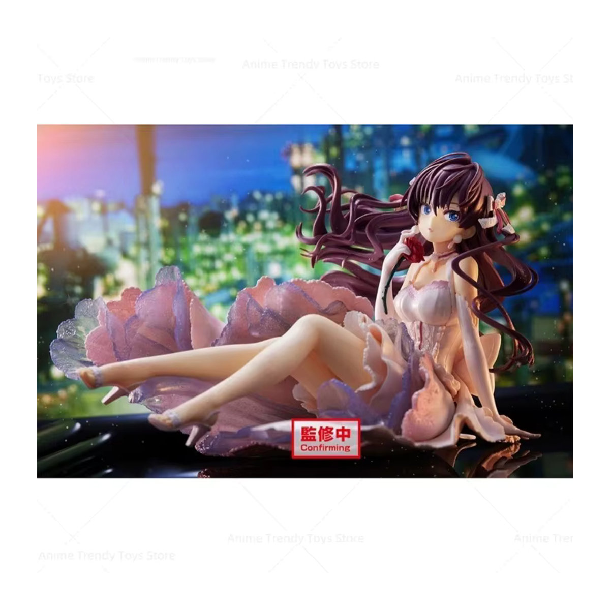Banpresto The Idol Master Cinderella Girls Ichinose Shiki Anime Figur in Weiß - Bild 2