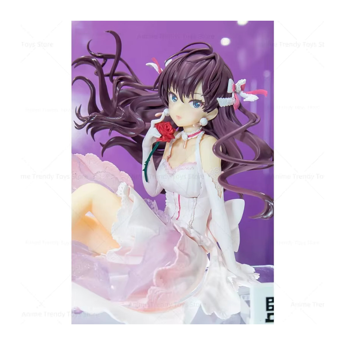 Banpresto The Idol Master Cinderella Girls Ichinose Shiki Anime Figur in Weiß - Bild 4