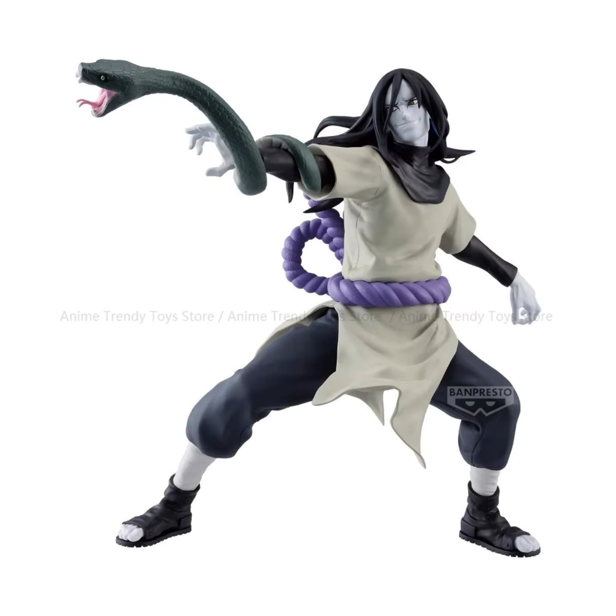 Banpresto Vibration Stars Naruto Shippuden Orochimaru Anime Figur in Mehrfarbig - Bild 2