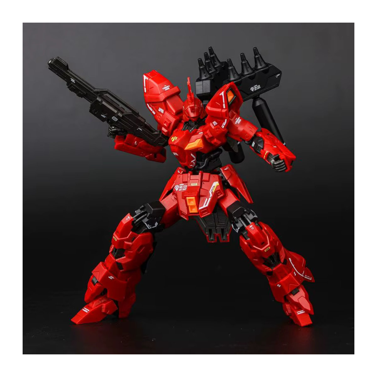 Barkil Mond-Modellbausatz 1/144 rote Sammlerfigur aus Kunststoff für Anime-Fans und Dekoration - Bild 2