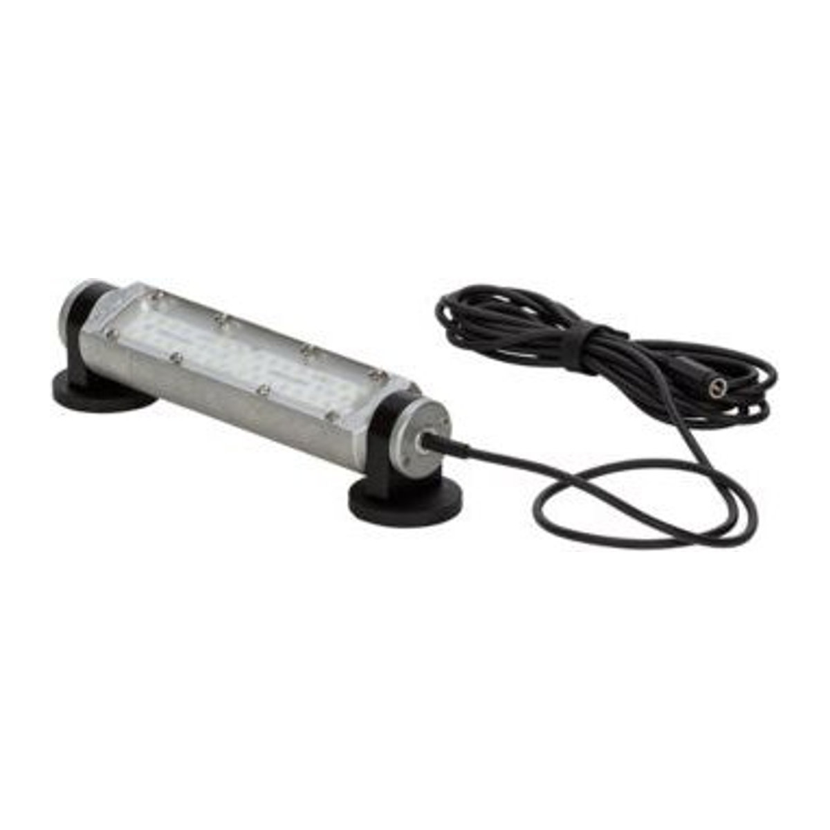 Bauer & Böcker LED Maschinenleuchte Nachtwächter M, grauer Strahler aus Aluminium mit Magnetfuß, 6 W, 600 lm, 5500 K, IP67 - Bild 1