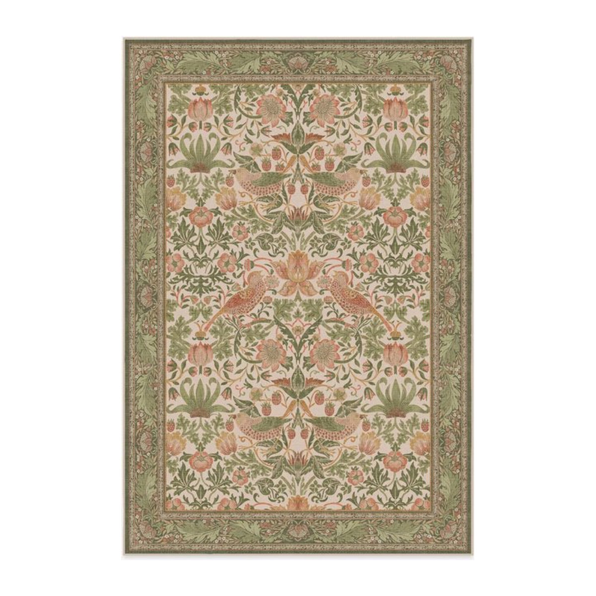 BC-Warm Home Vintage Marokkanischer Teppich, mehrfarbig, B/T: 160 x 230 cm - Bild 1