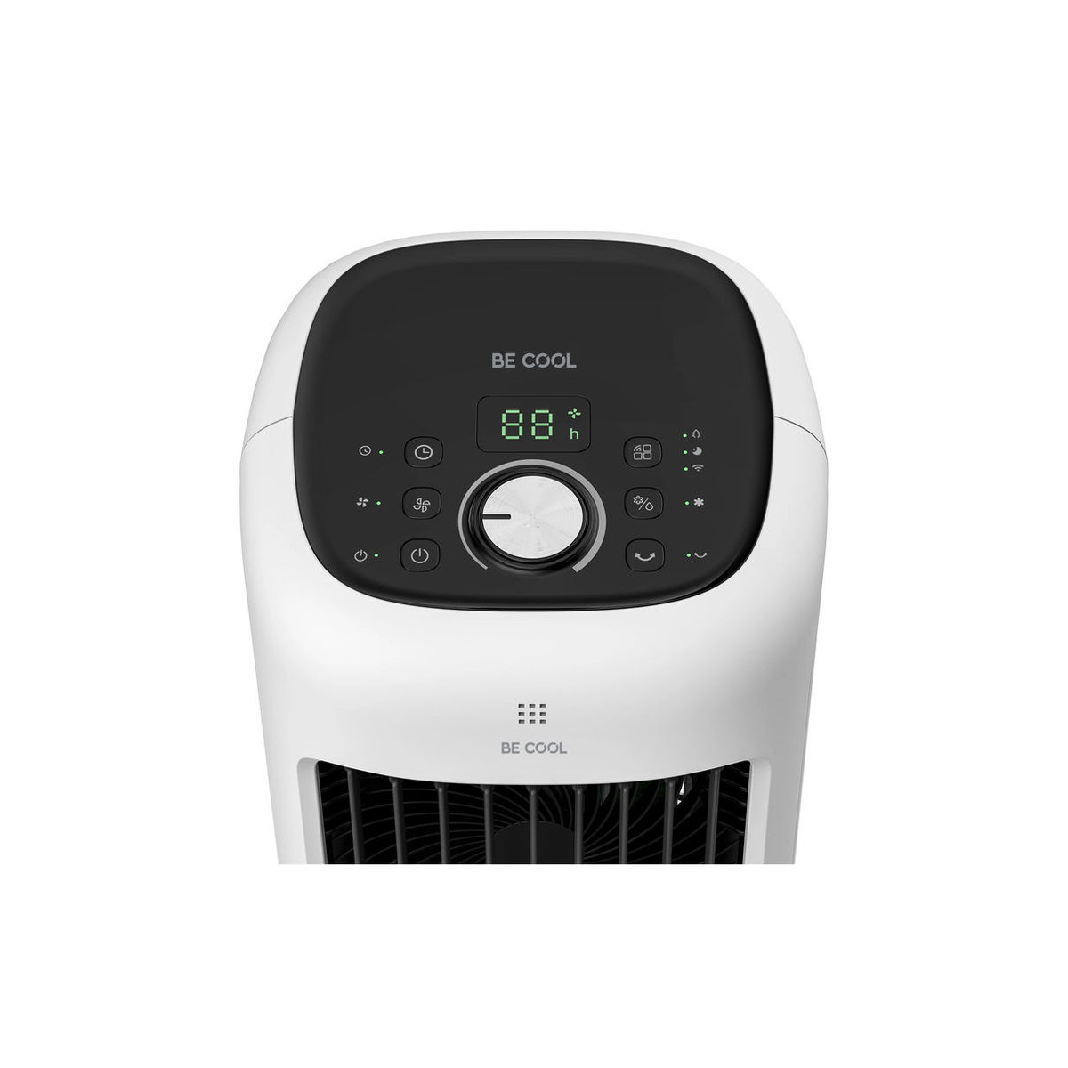 BE COOL Premium Turmluftkühler BC10ACP2501W mit 10L Wassertank, WiFi und App-Steuerung, Weiß, H x B x T: 93,82 x 30,85 x 27,92 cm - Bild 4
