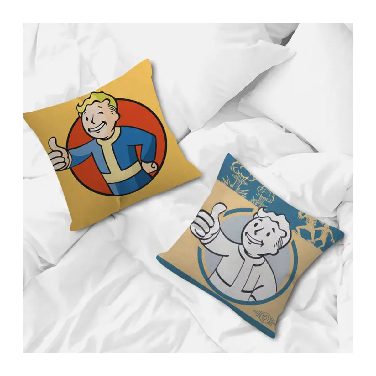 Beast Kingdom Anime Kissenbezug Cool Boy Design, mehrfarbig, 45 x 45 cm - Bild 2