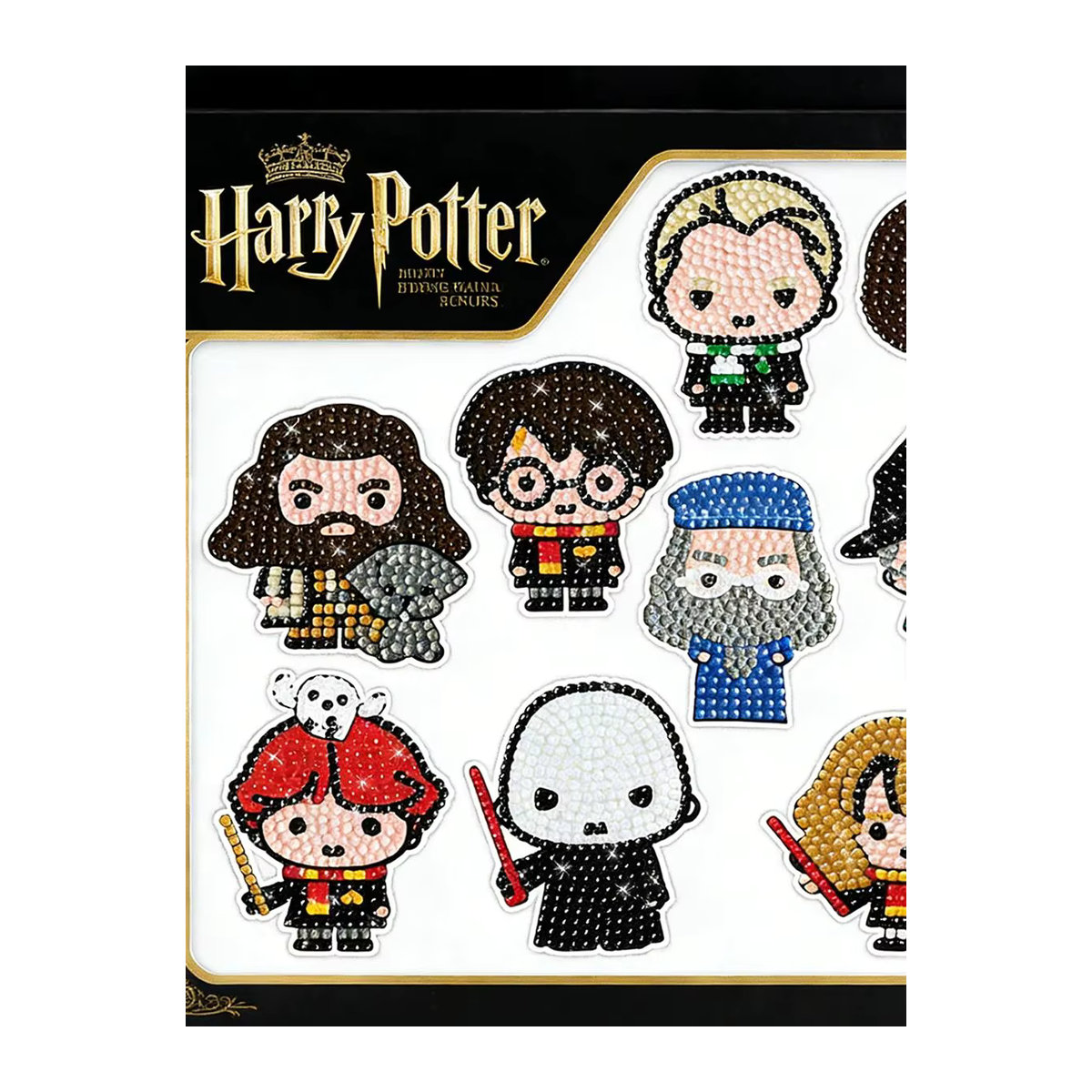 Beast Kingdom Harry Potter DIY Diamant-Kunst Bastelset mit glänzenden Deko-Stickern in Mehrfarbig - Bild 6